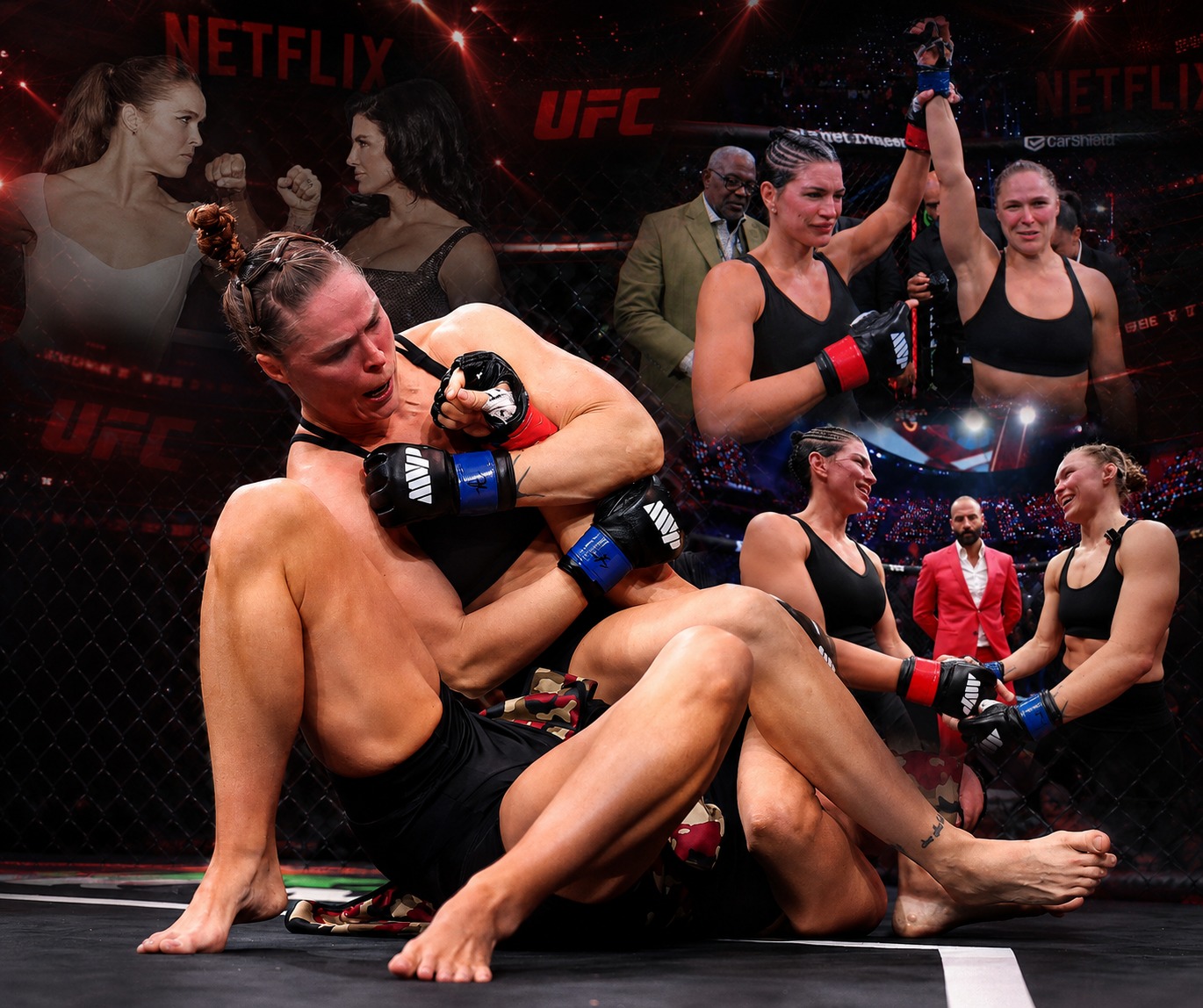 Netflix debuta con evento de MMA marcado por el regreso y rápida victoria de Ronda Rousey: No quería lastimarla 