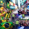 Sin jugar un minuto, Brasil y Escocia ya ganan la batalla de las tribunas en el Mundial