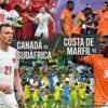 Canadá y Sudáfrica chocarán en el primer duelo de eliminación; Costa de Marfil avanza con doblete y elimina a Curazao
