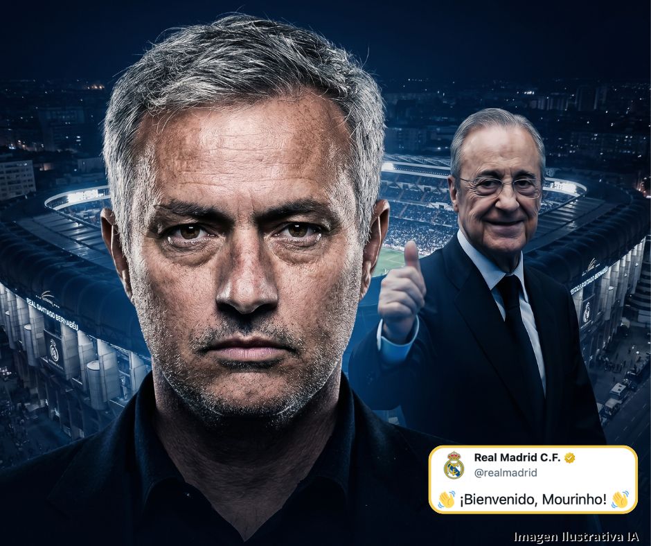Florentino cumple su gran apuesta: Mourinho vuelve al Real Madrid para su reconstrucción