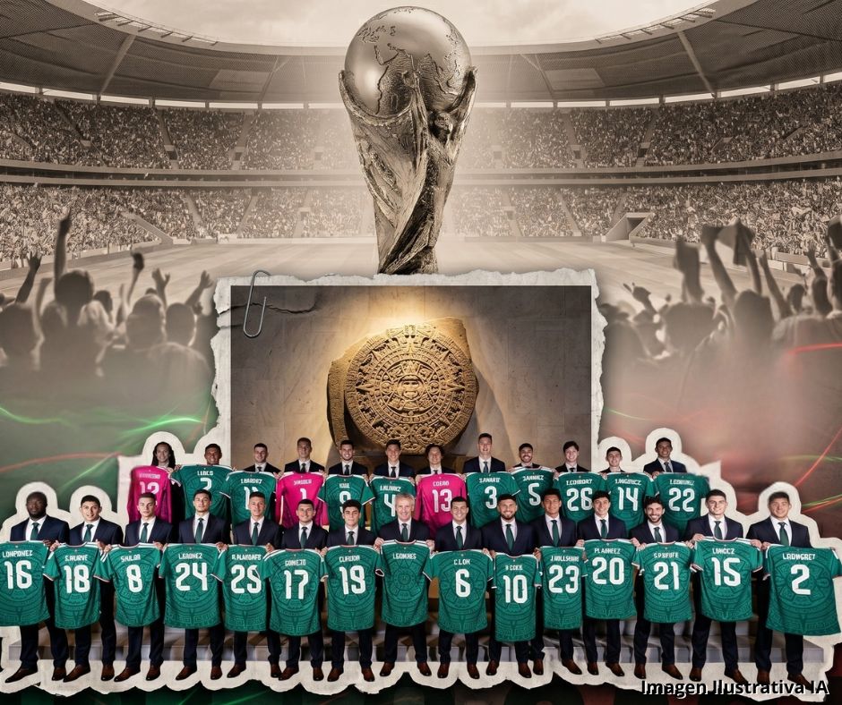 Frente a la Piedra del Sol, la Selección Mexicana buscará hacer historia en casa