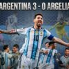 Messi inaugura su sexto Mundial con una noche histórica y una goleada de Argentina